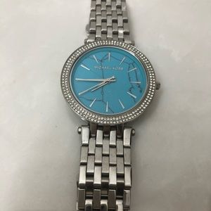 Beautiful silver Michael Kors watch